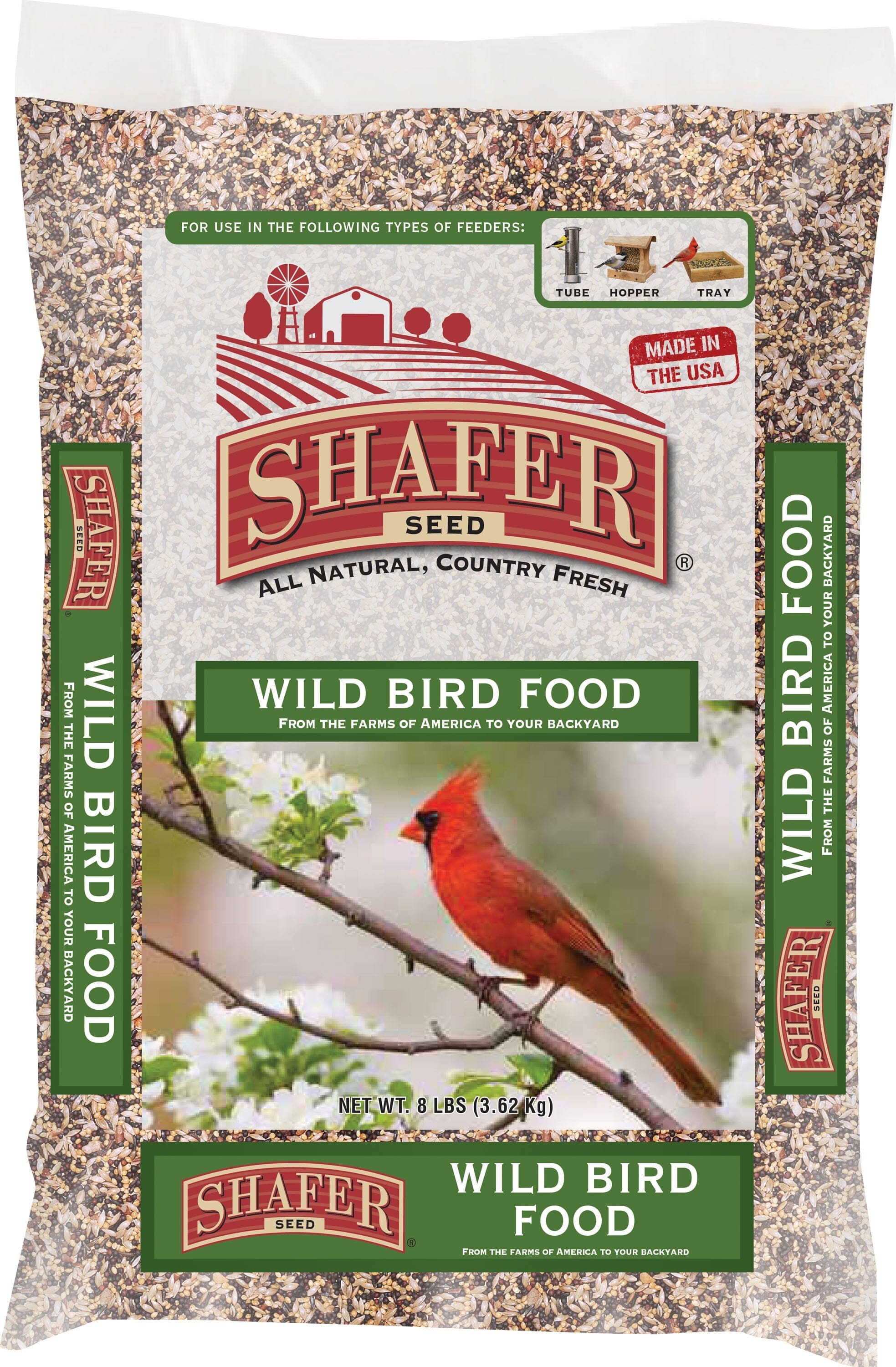 Shafer Wild Bird Food Seed Mix - 10 Lbs  