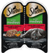 Sheba Perfect Portions Twin Pack Multi-Pack Chk Veg and Chicken, Beef, Vegetables Wet Cat Food - 2.64 oz - Case of 24  