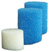 Sicce Kit 3 Foams for Micron Internal Filter - 2 Blue and 1 White  