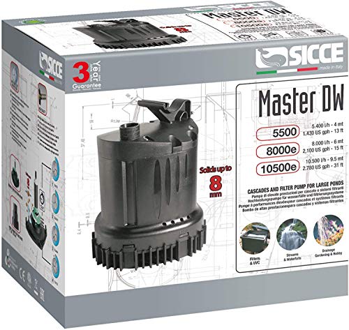 Sicce Master DW 5500 Filter Pump - 1430 gph