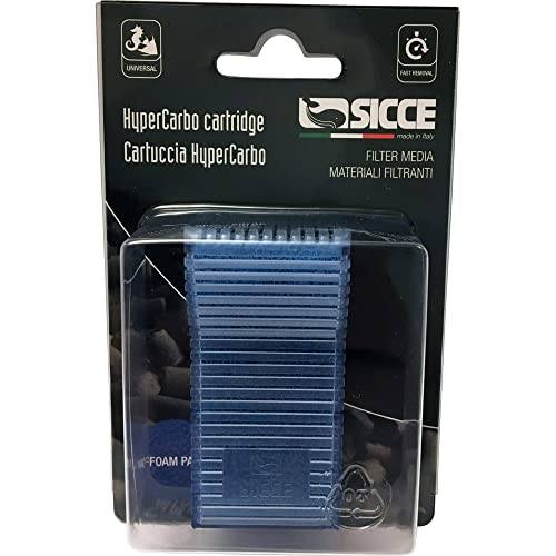 Sicce Replacement HyperCarbo Cartridge with Sponge For Micron Plus Filter  