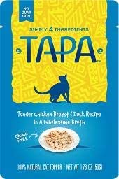 Simply 4 Ingredients Tapa Chicken & Duck Wet Cat Food - 1.76 oz - Case of 8  