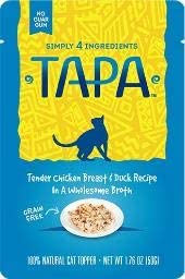 Simply 4 Ingredients Tapa Chicken & Duck Wet Cat Food - 1.76 oz - Case of 8