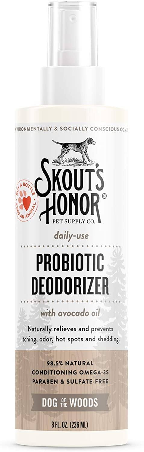 Skout's Honor Cat and Dog Deodorized - Dog of the Woods - 8 oz Bottle