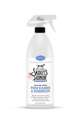 Skout's Honor Cat and Dog Patio Cleaner and Deodorizer Stain and Odor Remover - 35 oz Bottle  