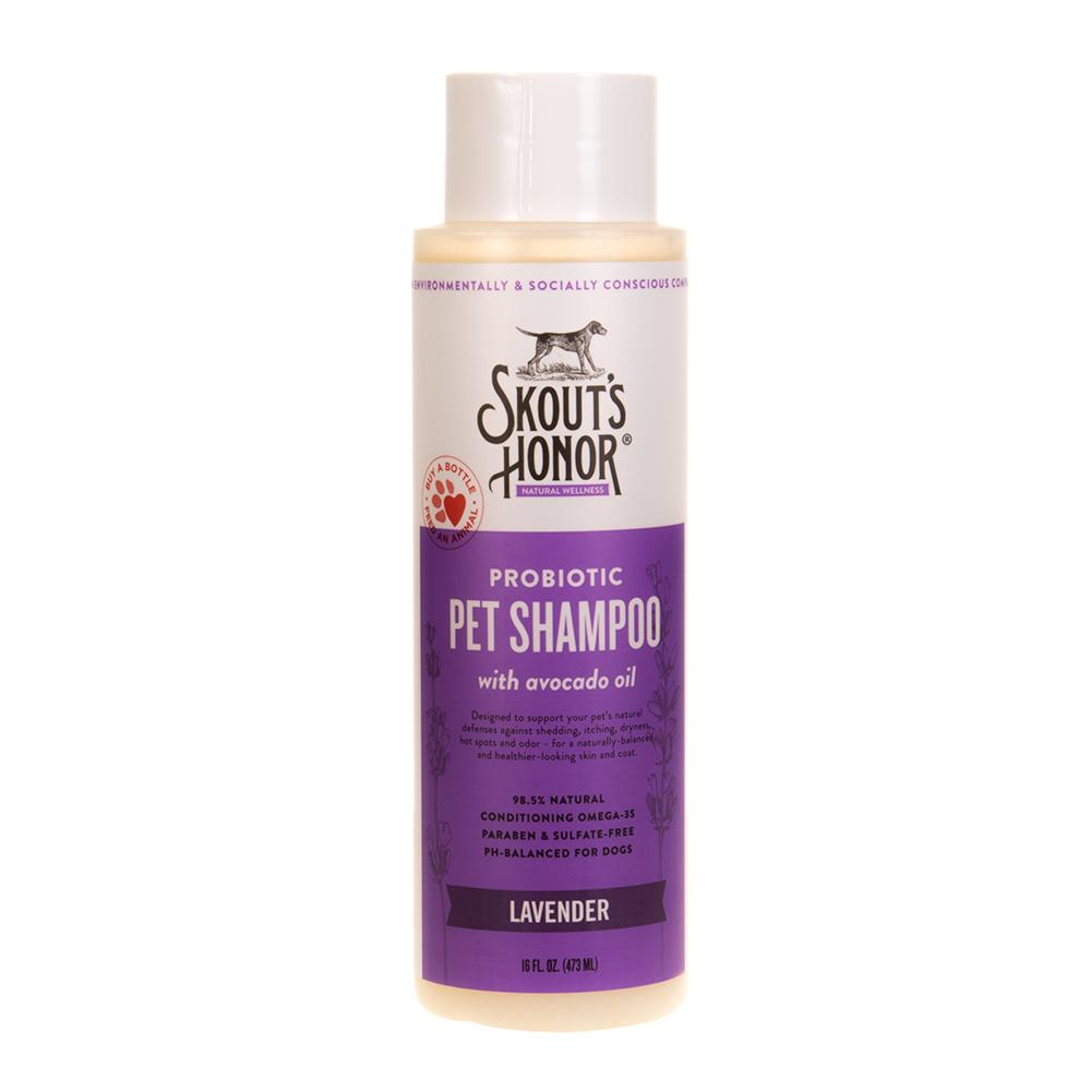 Skout's Honor Cat and Dog Shampoo - Lavender - 16 oz Bottle  