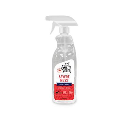 Skout's Honor Severe Mess Stain and Odor Remover for Cats and Dogs - 28 oz Bottle  