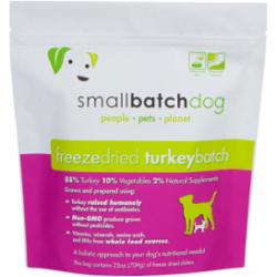 Small Batch Dog Freeze-Dried Sliders Turkey - 25 Oz  