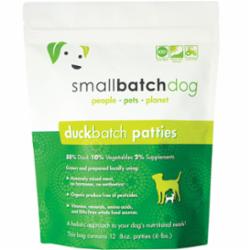 Small Batch Dog Frozen Patties Duck - 6 lbs  