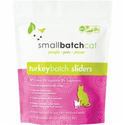 Small Batch Frozen Cat Food Sliders Turkey - 3 lbs  