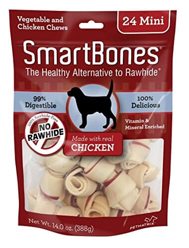 Smartbones Dog Dental and Hard Chews - Chicken - Mini - 24 Pack