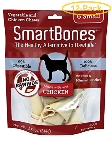 Smartbones Dog Dental and Hard Chews - Chicken - Small - 6 Pack  