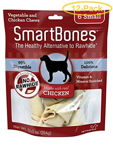 Smartbones Dog Dental and Hard Chews - Chicken - Small - 6 Pack