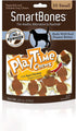 Smartbones Playtime Chews with Real Chicken Inside Dog Dental and Hard Chews - Peanut Butter - Small - 10 Pack  