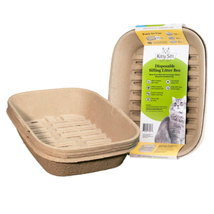 SmartyKat Kitty Sift Disposable Sifter Cat Litter Box - Large