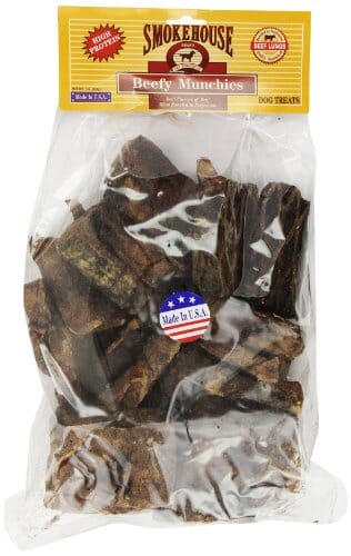 Smokehouse USA Beefy Munchies Natural Dog Chews - Beef - Large - 1 Lb  