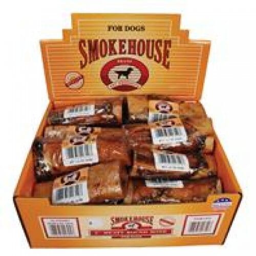 Smokehouse USA Meaty Round Bones Natural Dog Chews - 5 In - 16 Pack  