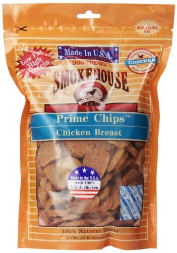 Smokehouse USA Prime Chips Natural Dog Chews - Chicken Breast - 16 Oz  