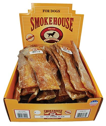 Smokehouse USA Prime Slice Tendons Natural Dog Chews - Beef - 10 - 12 In - 20 Pack