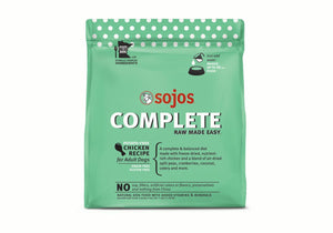 Sojos Freeze-Dried Dog Food Complete Adult Chicken - 7 lbs