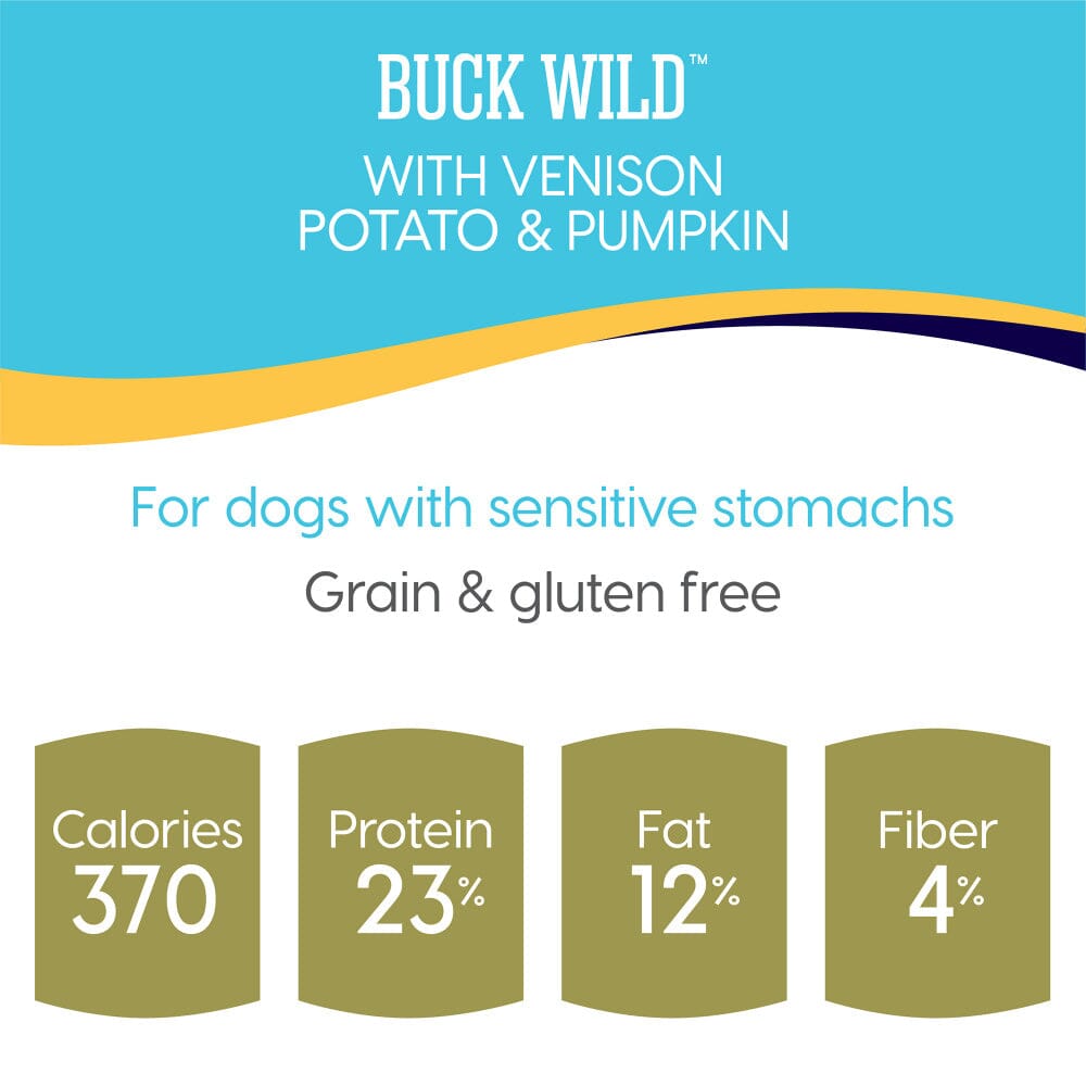 Solid Gold Buck Wild Adult Venison, Potato, & Pumpkin Recipe Dry Dog Food  