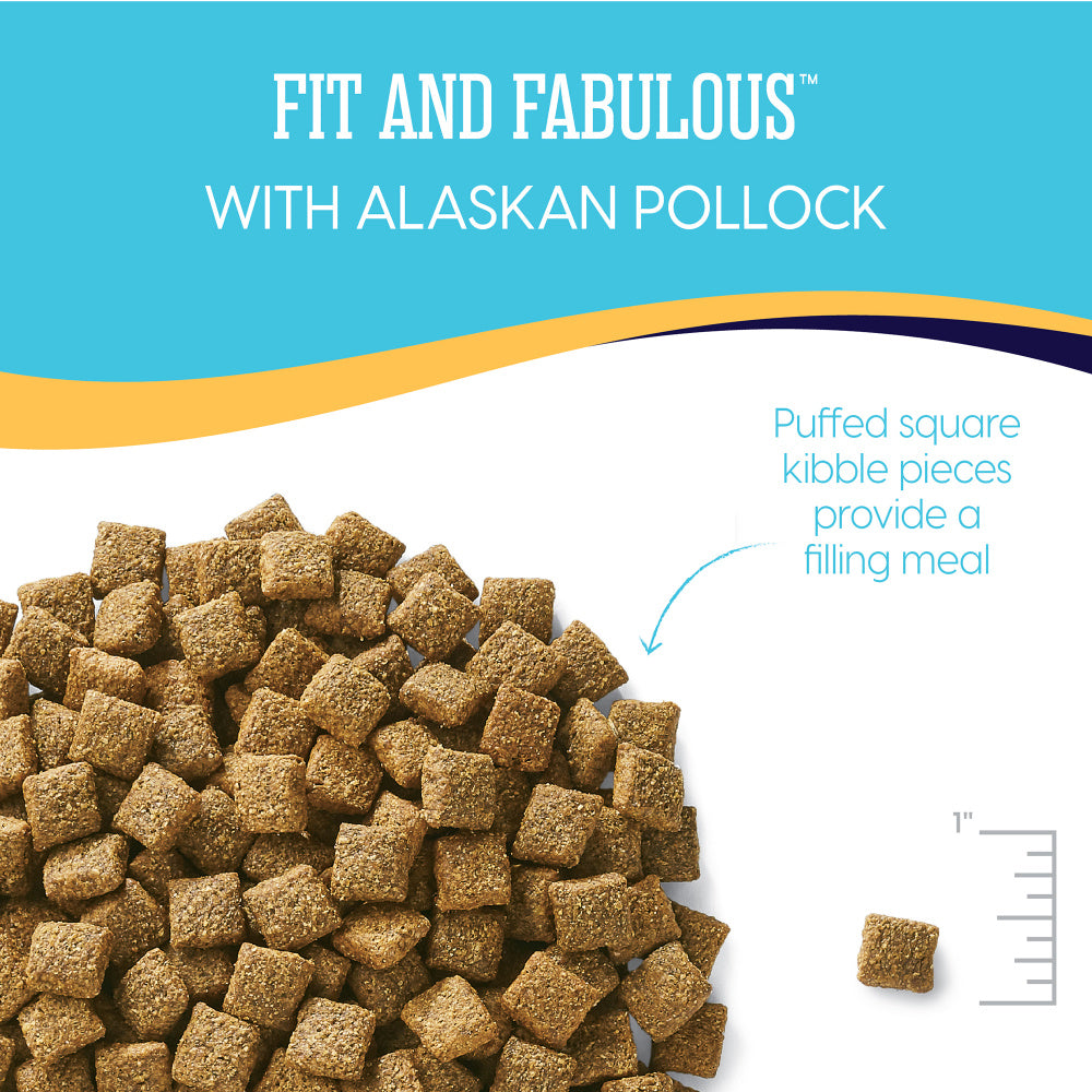 Solid Gold Fit & Fabulous Adult Low Fat & Low Calorie with Fresh Caught Alaskan Pollock Dry Dog Food  