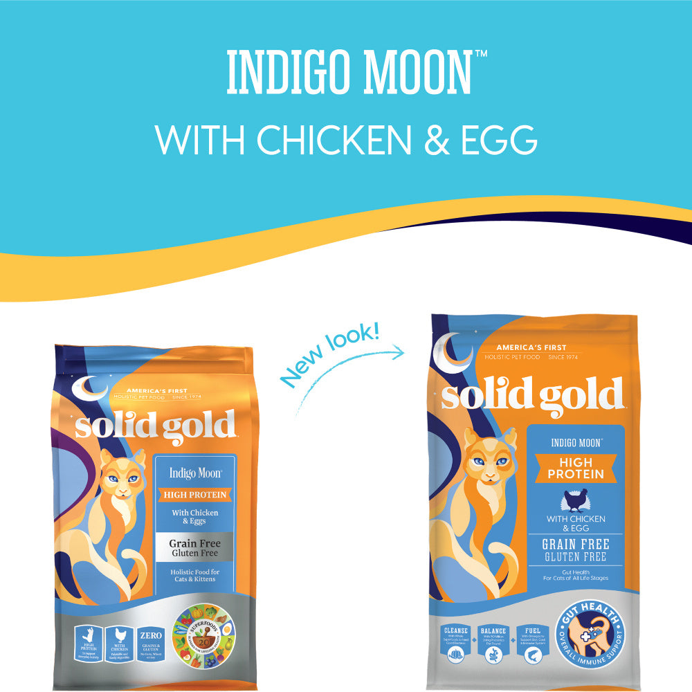 Solid Gold Indigo Moon with Chicken & Eggs Dry Cat Food  