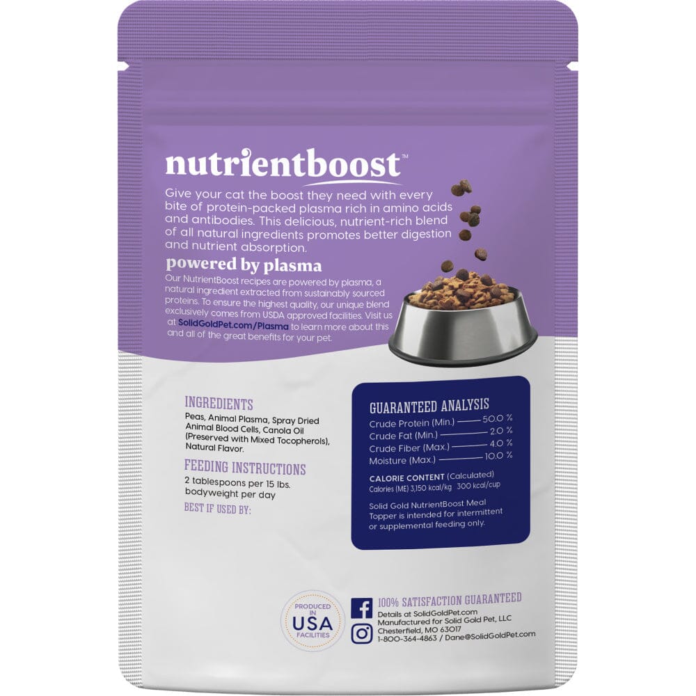 Solid Gold NutrientBoost Meal Topper for Cats  