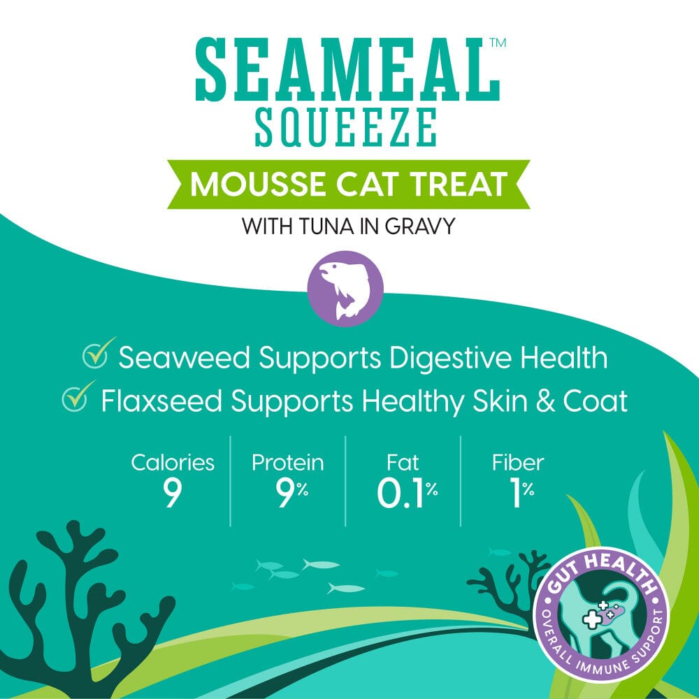 Solid Gold Seameal Squeeze Tuna Grain-Free Cat Treat  