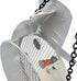 Songbird Essentials Mesh Snowman Wild Bird Feeder - White - 5 Cup Cap  