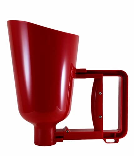 Songbird Essentials Quick Release Seed Scoop Wild Bird Accessories - Red - 4 Cup Cap  