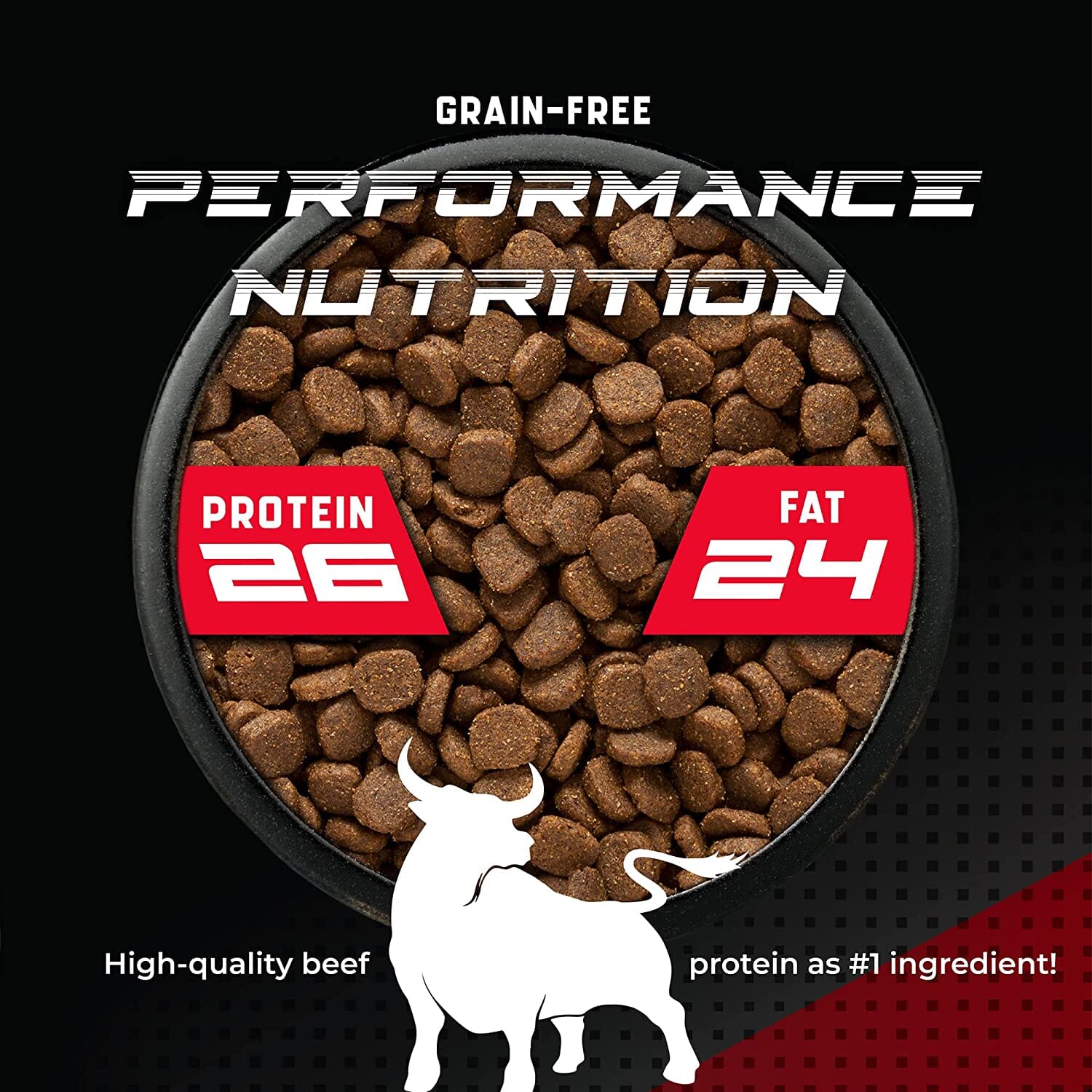 Sportmix Caninex Grain-Free Performance Beef Dry Dog Food - 40 Lbs  