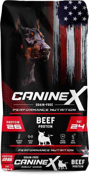 Sportmix Caninex Grain-Free Performance Beef Dry Dog Food - 40 Lbs
