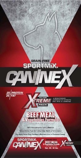 Sportmix Dog CANINEX Grain-Free Beef and Vegetables - 40 lbs  