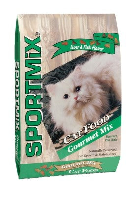 Sportmix Gourmet Dry Cat Food - 16 lbs  