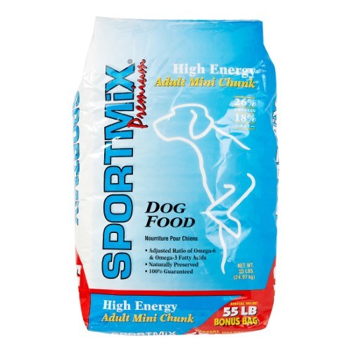 Sportmix HIENERGY Mini Dry Dog Food 50 lbs Pet Life