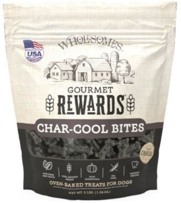 Sportmix Wholesomes Small Dog Biscuits Char-Cool Bites - 3 lbs  