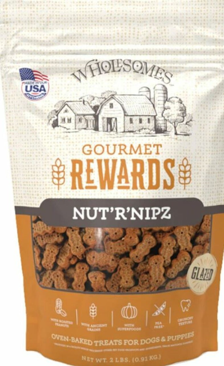 Sportmix Wholesomes Small Dog Biscuits NUT R NIPZ - 2 lbs  