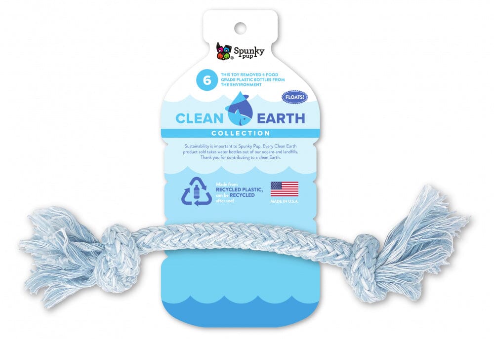 Spunky Pup Clean Earth Recycled Rope Dog Toy  