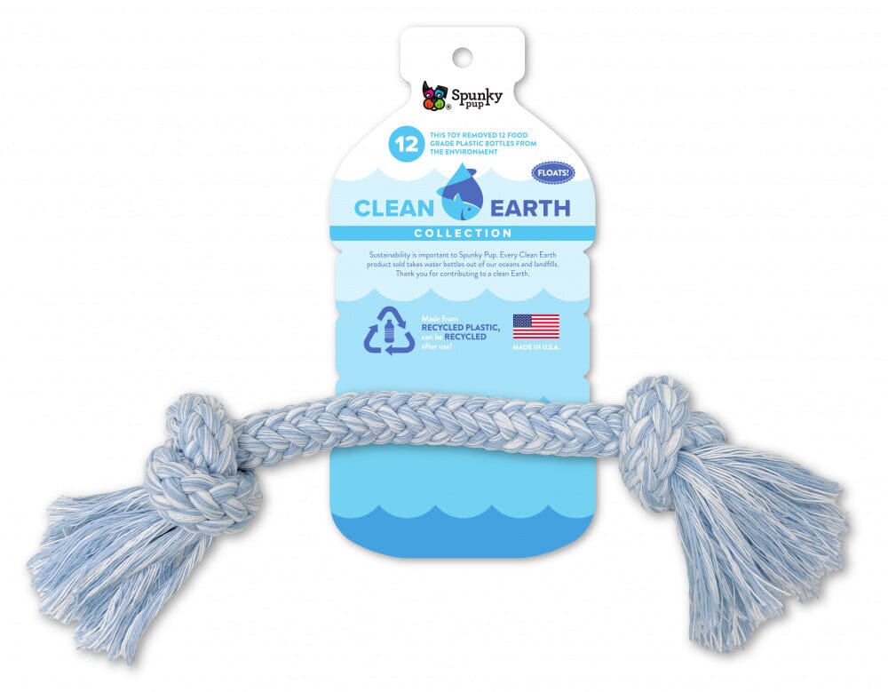 Spunky Pup Clean Earth Recycled Rope Dog Toy  