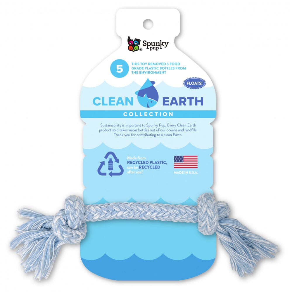 Spunky Pup Clean Earth Recycled Rope Dog Toy  