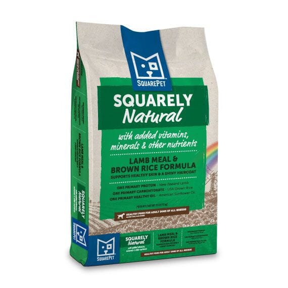 SquarePet Squarely Natural Canine Lamb Meal & Brown Rice Dry Dog Food  