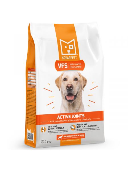 Squarepet VFS Canine Active Joints Formula Dry Dog Food - 22 lb Bag  