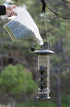 Squirrel-X4 Squirrel Resistant Tubed Wild Bird Feeder - Silver - 1.5 Lbs Cap  