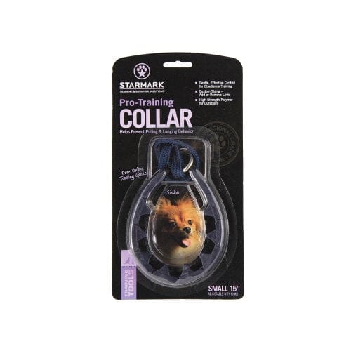 Starmark Pro-Training Dog Collar - Black - Small  