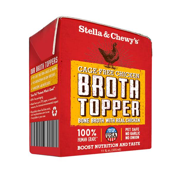 Stella & Chewy's Broth Topper Chicken Canned Dog Food - 11 Oz - Case of 12  