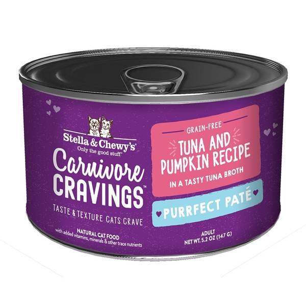 Stella & Chewy's Carnivore Cravings Pate Tuna Canned Cat Food - 5.2 Oz - Case of 24  