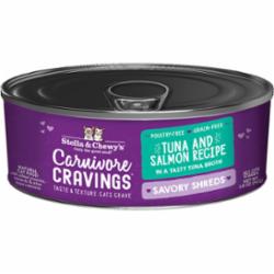 Stella & Chewy's Carnivore Cravings Shredded Tuna Salmon Canned Cat Food - 2.8 Oz - Case of 24  