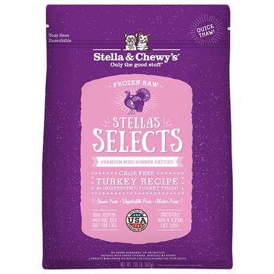 Stella & Chewy's Cat Frozen Select Turkey -16  