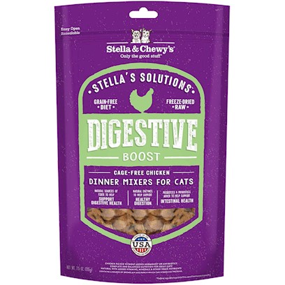 Stella & Chewy's Cat Solutions Digestive Boost Freeze-Dried Cat Food - 7.5 Oz  